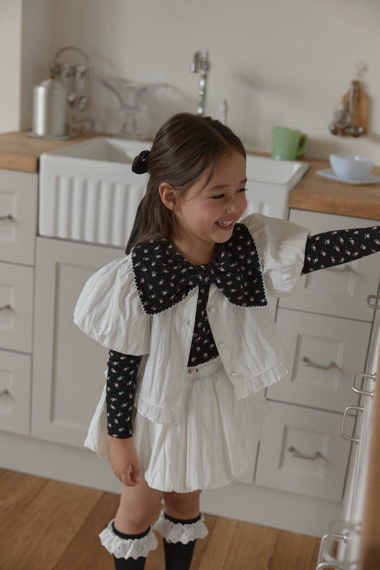 ［berry berry］Lolly girl balloon jacket