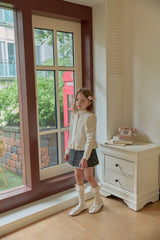 ［berry berry］Puff frill cardigan