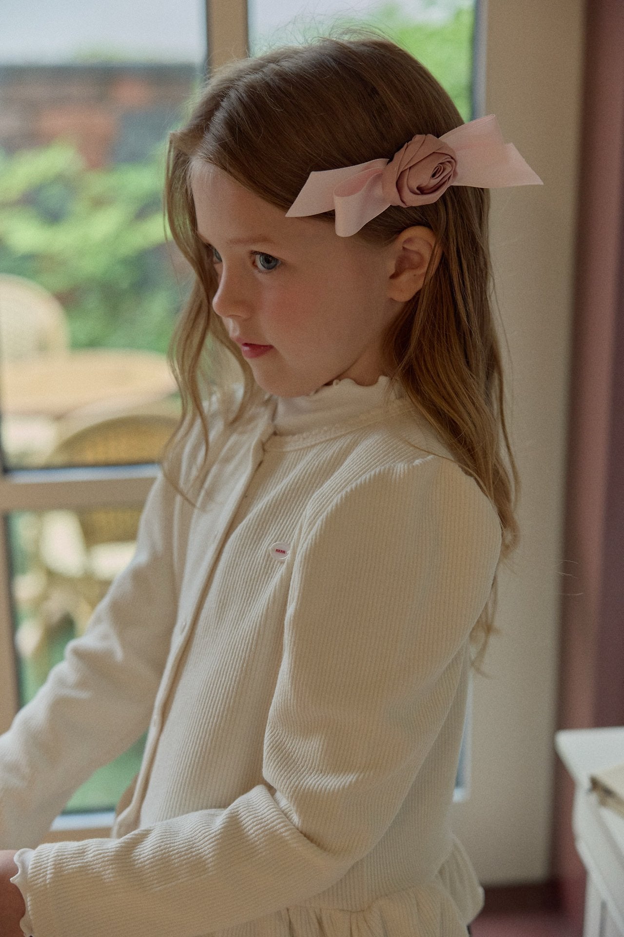 ［berry berry］Mellow ribbon skirt