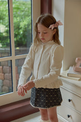 ［berry berry］Mellow ribbon skirt