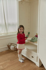 ［berry berry］Puff frill cardigan