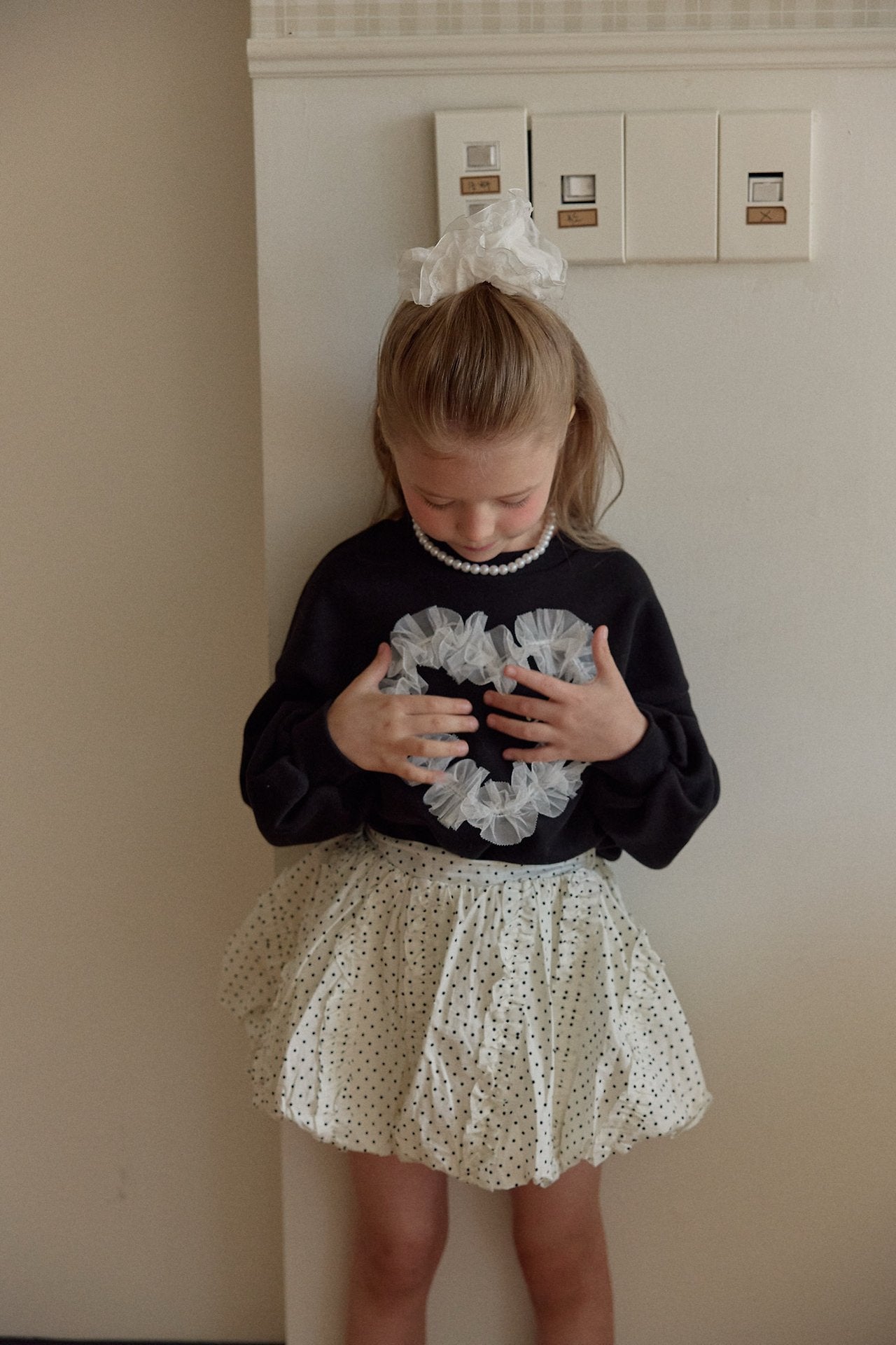 ［berry berry］Dot balloon skirt