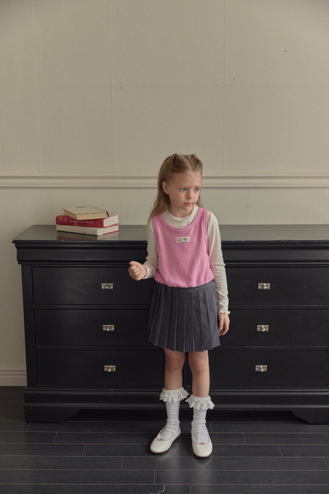 ［berry berry］School look pleats skirt