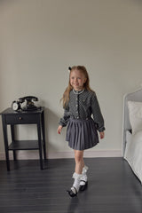 ［berry berry］Dot puff cardigan