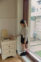 ［berry berry］Dot puff cardigan