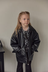［berry berry］ Mamon leather jacket
