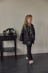 ［berry berry］ Mamon leather jacket