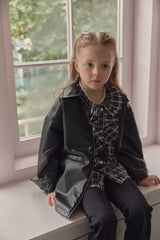 ［berry berry］ Mamon leather jacket