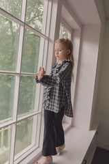 ［berry berry］ Cantabile check blouse
