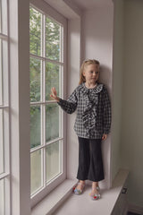 ［berry berry］ Cantabile check blouse
