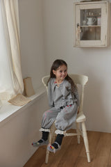 ［berry berry］ Cottage ribbon jogger pants