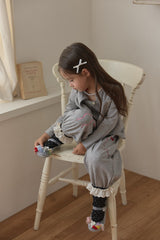 ［berry berry］ Cottage ribbon jogger pants