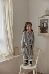 ［berry berry］ Cottage ribbon jogger pants