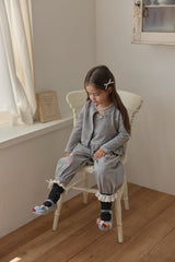 ［berry berry］ Cottage ribbon jogger pants