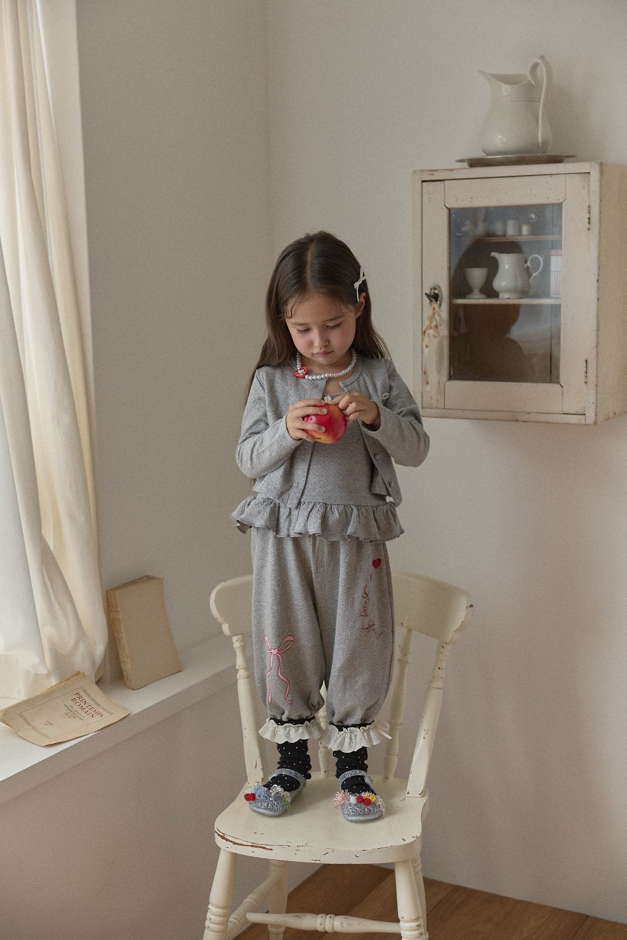 ［berry berry］ Kuku camisole & cardigan set