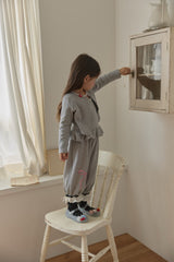 ［berry berry］ Cottage ribbon jogger pants