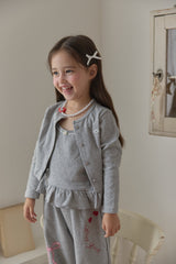 ［berry berry］ Cottage ribbon jogger pants