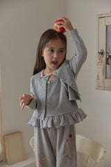 ［berry berry］ Cottage ribbon jogger pants