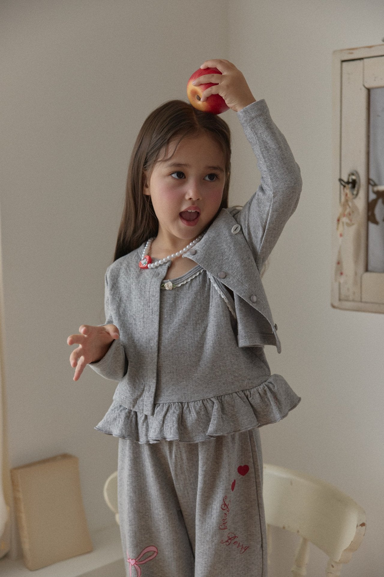 ［berry berry］ Kuku camisole & cardigan set