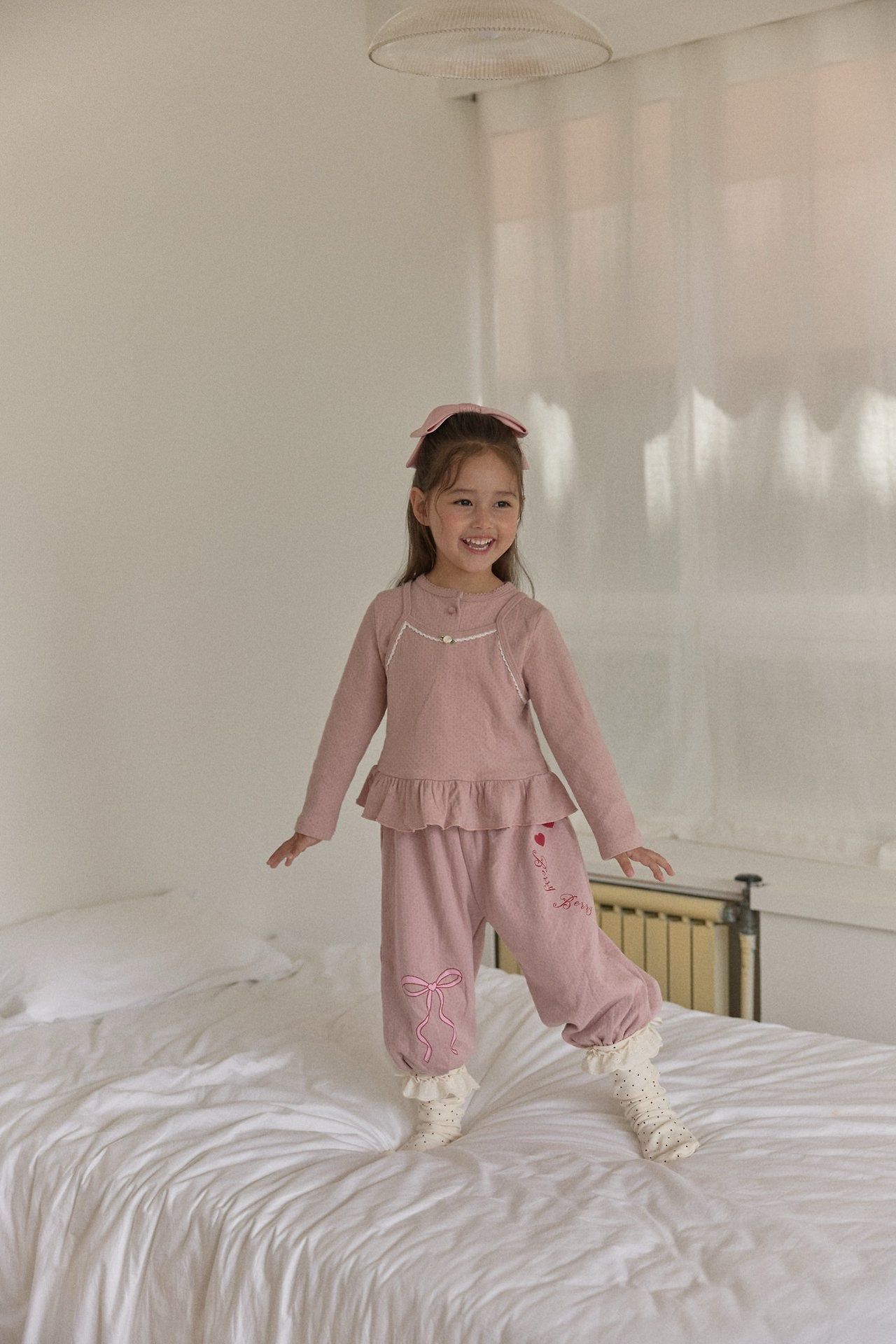 ［berry berry］ Kuku camisole & cardigan set