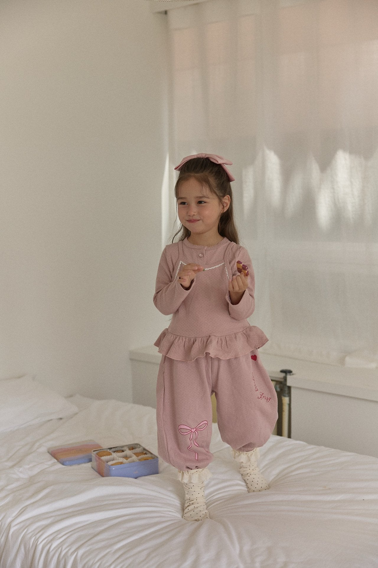 ［berry berry］ Kuku camisole & cardigan set