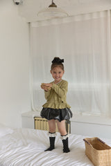 ［berry berry］Leather balloon skirt