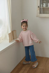 ［berry berry］Stripe mtm tee