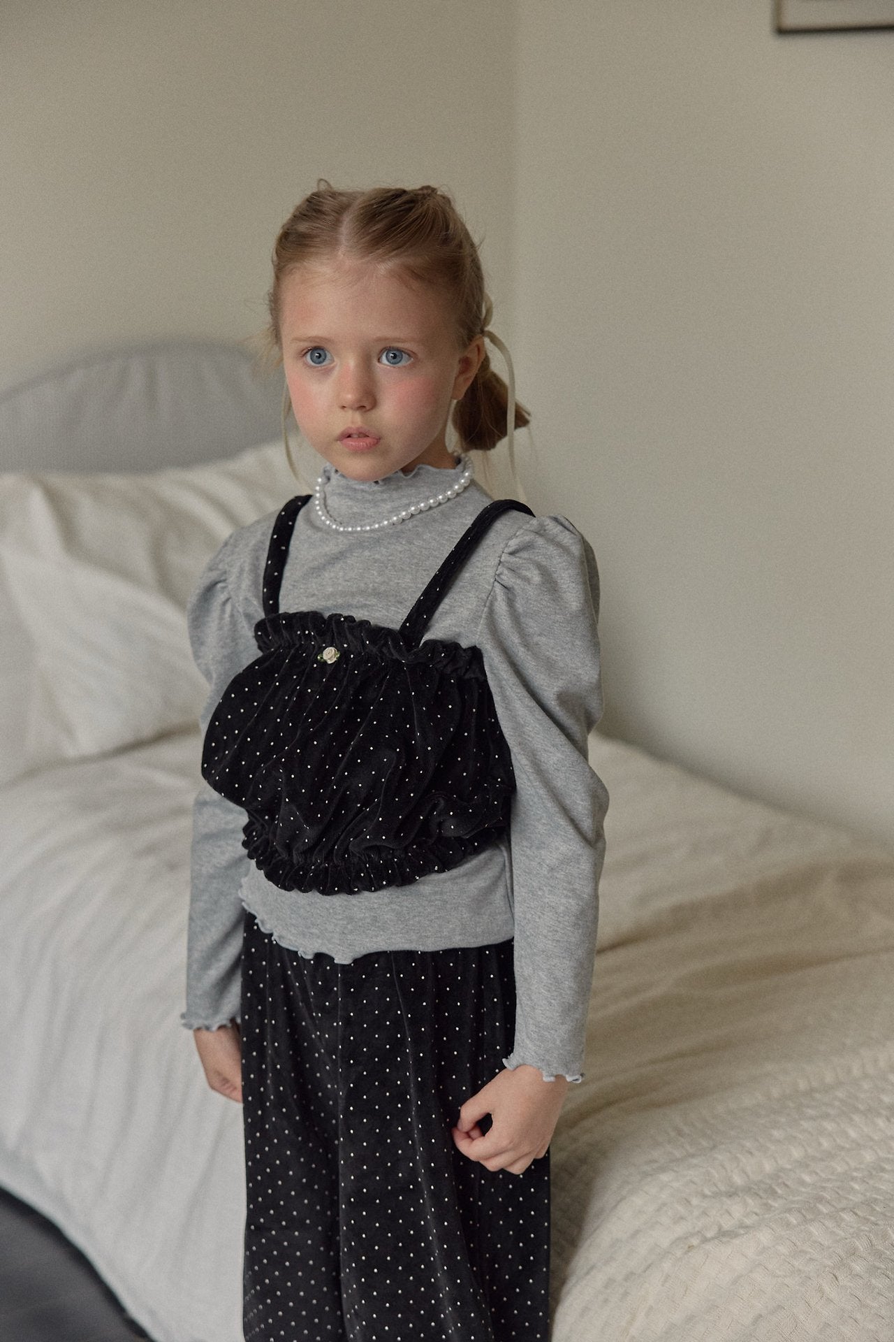 ［berry berry］Heve mellow puff tee