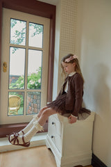 ［berry berry］Cookie ribbon cardigan