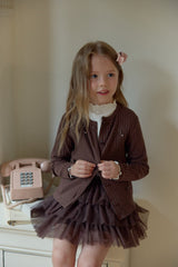 ［berry berry］Cookie ribbon cardigan