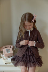 ［berry berry］Cookie ribbon cardigan