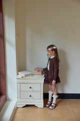 ［berry berry］Cookie ribbon cardigan