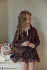 ［berry berry］Cookie ribbon cardigan
