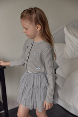 ［berry berry］Cookie ribbon cardigan