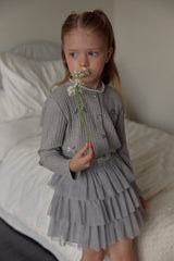 ［berry berry］Cookie ribbon cardigan