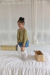 ［berry berry］Denim balloon pants