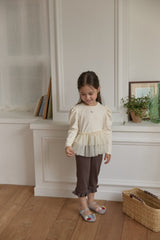 ［berry berry］Swan shasha long tee