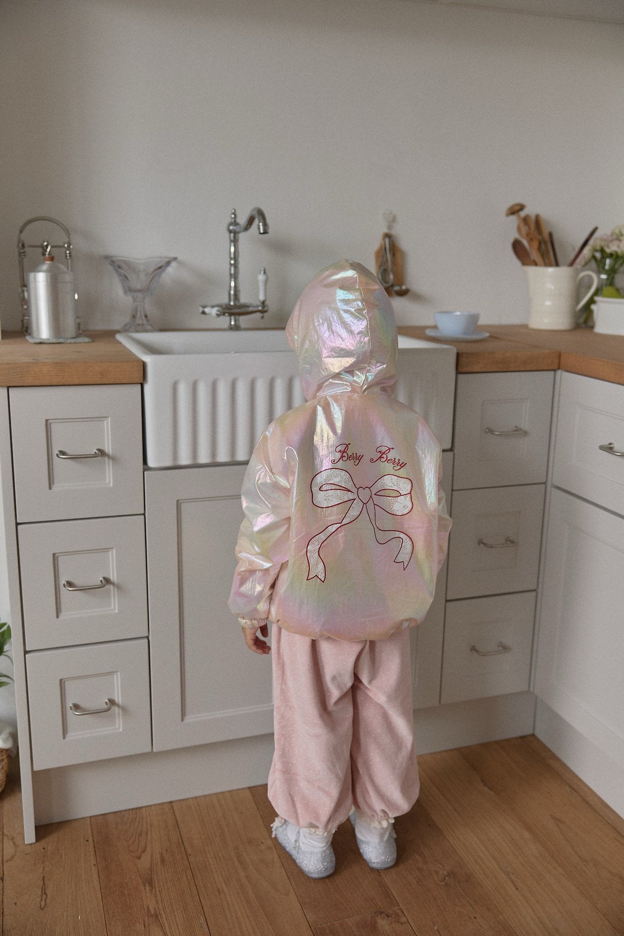 ［berry berry］Bling ribbon jacket