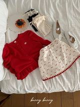 ［berry berry］Dot lace socks