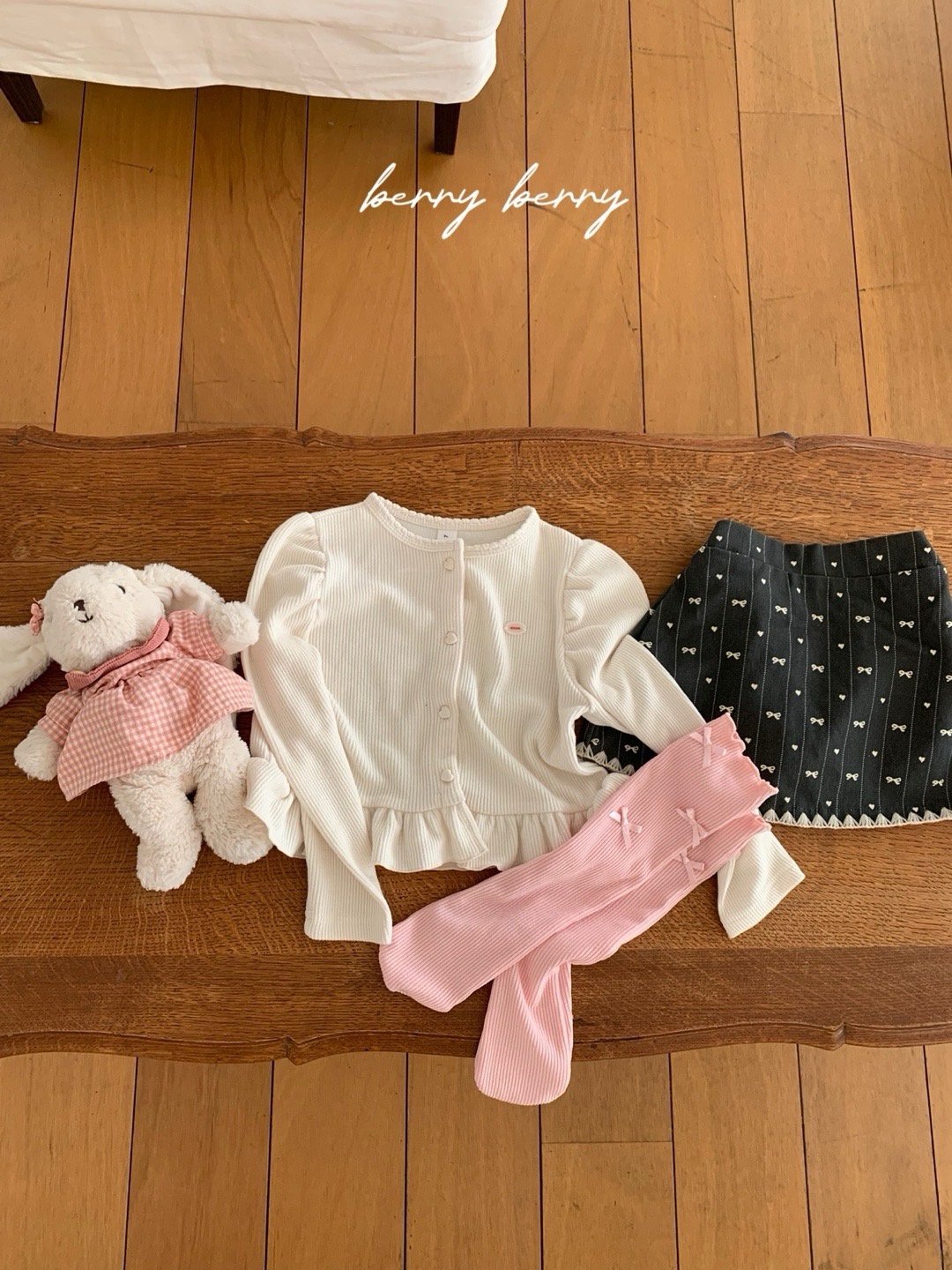 ［berry berry］Ribbon mellow socks