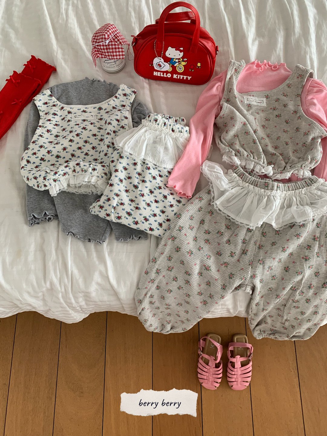 ［berry berry］Ribbon mellow socks