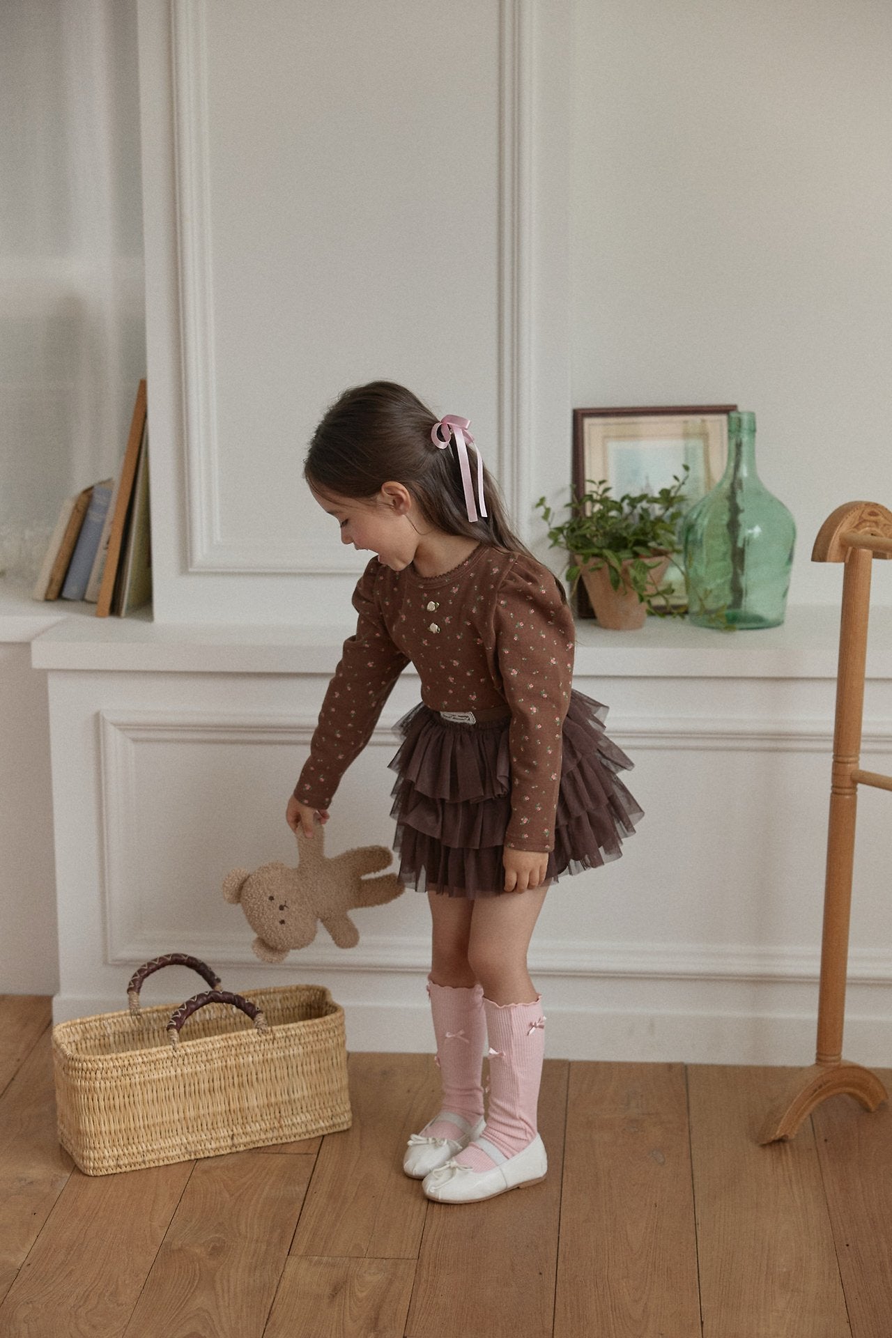 ［berry berry］Ribbon mellow socks
