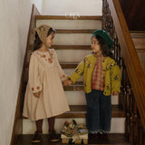 ［OREN］Belotty flower knit cardigan