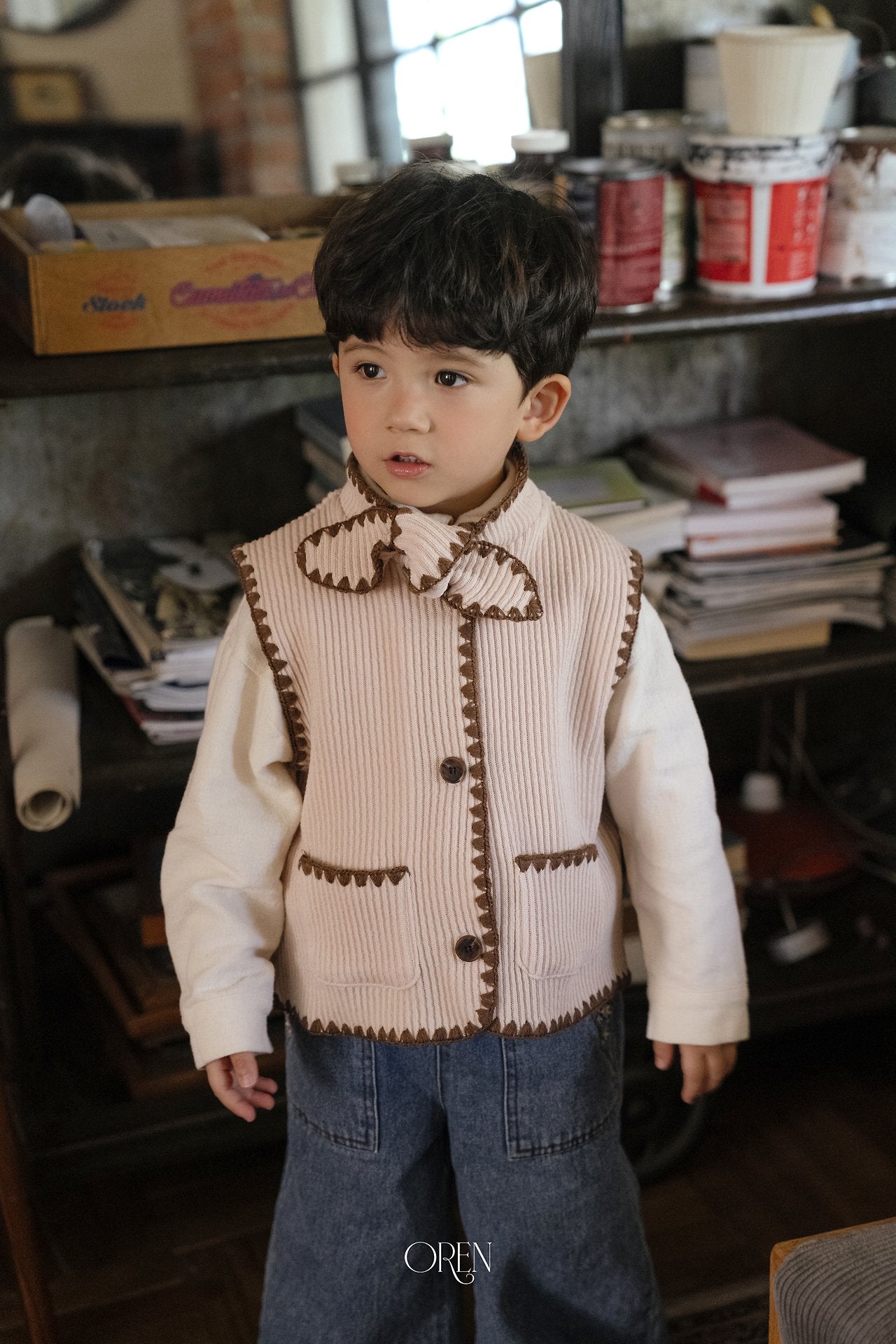 ［OREN］Mone mellow vest