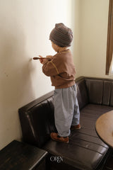 ［OREN］Forest stripe beanie