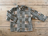 ［OREN］Oliver patchwork shirt