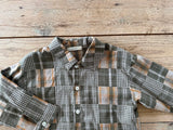 ［OREN］Oliver patchwork shirt