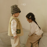 ［OREN］Moris padding vest (3oz)