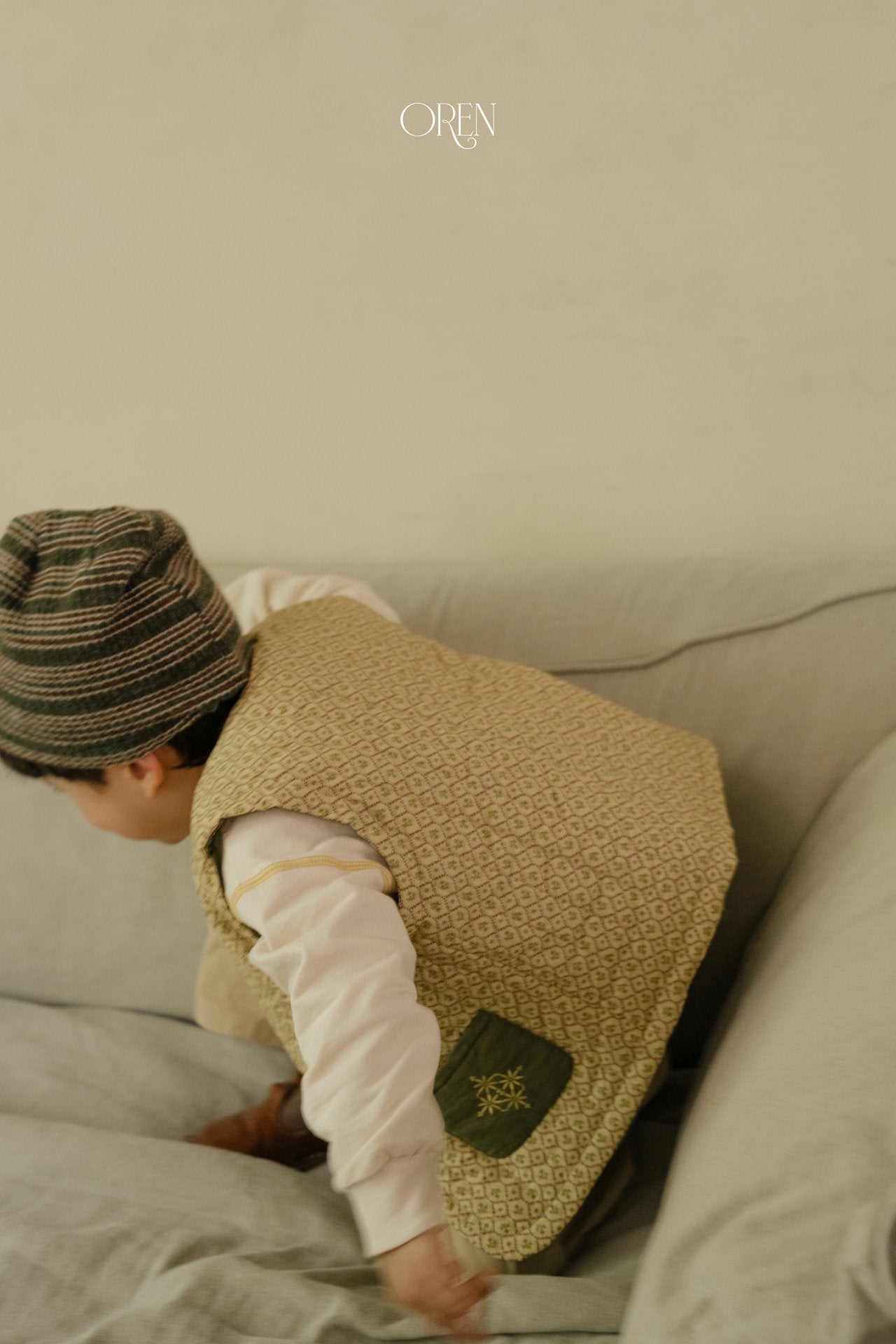 ［OREN］Moris padding vest (3oz)