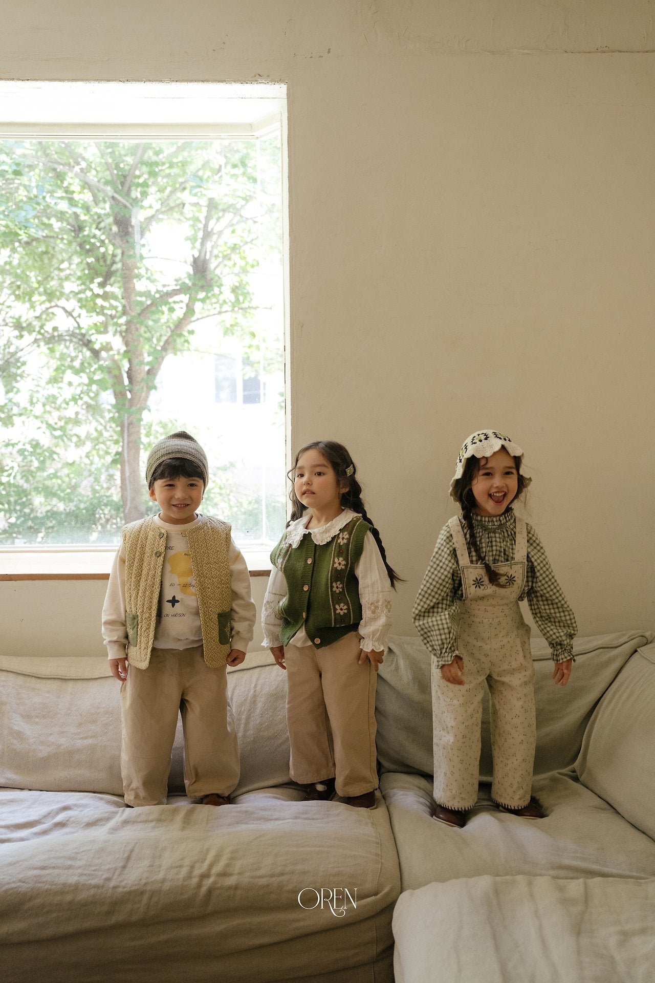 ［OREN］Moris padding vest (3oz)